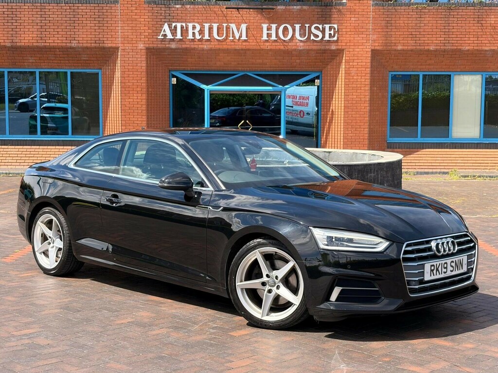 Audi A5 Coupe 2.0 Tfsi 40 Sport Euro 6 Ss 201919 RK19SNN Black #2