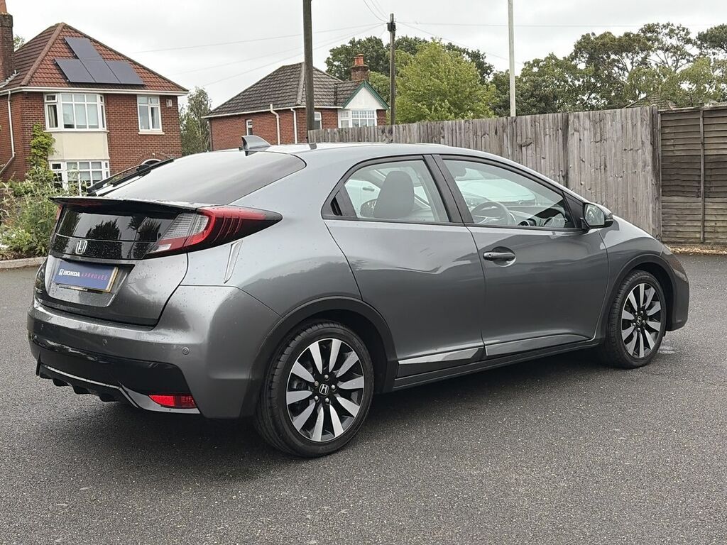 Honda Civic 1.8 I-vtec Se Plus Navi Hatchback Aut Grey #5