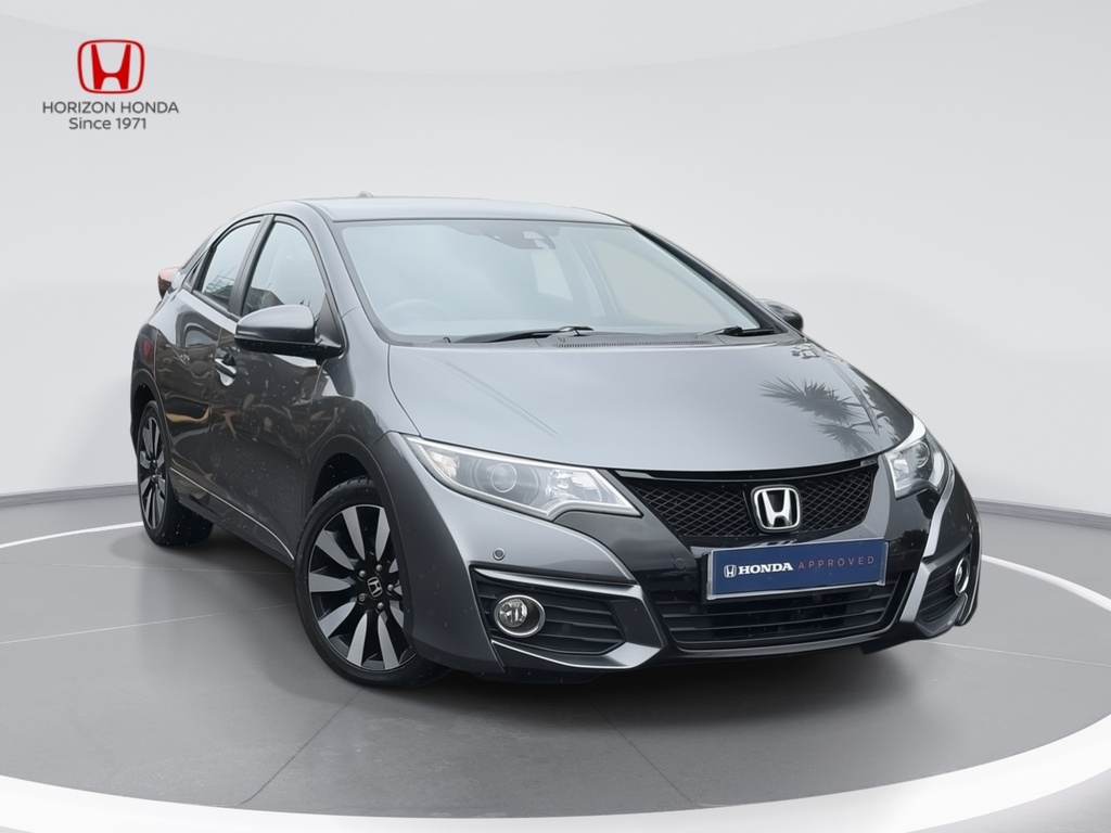 Honda Civic 1.8 I-vtec Se Plus Navi Hatchback Aut Grey