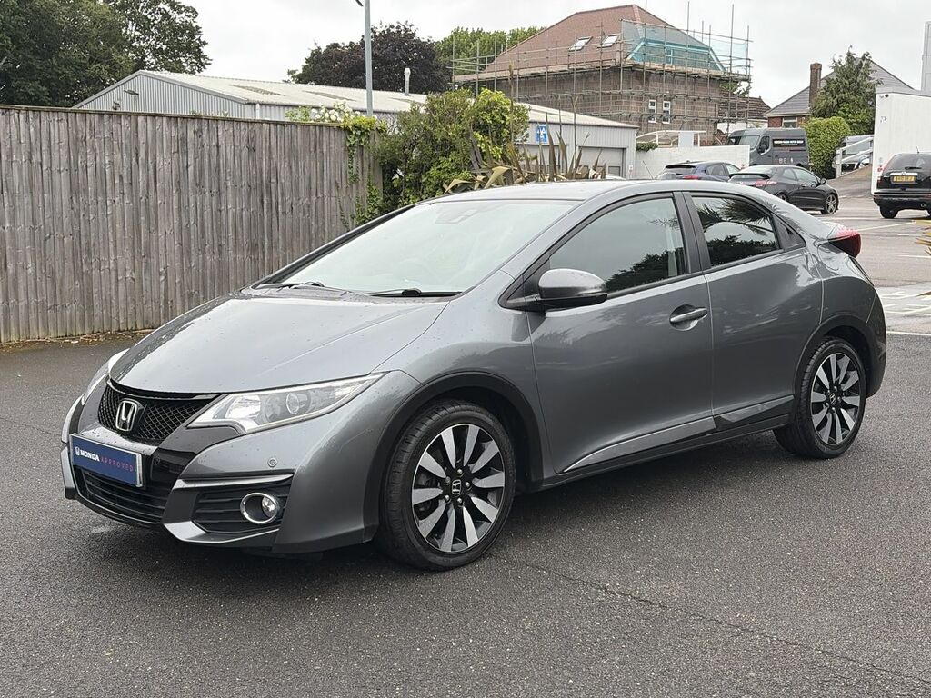 Honda Civic 1.8 I-vtec Se Plus Navi Hatchback Aut Grey #3