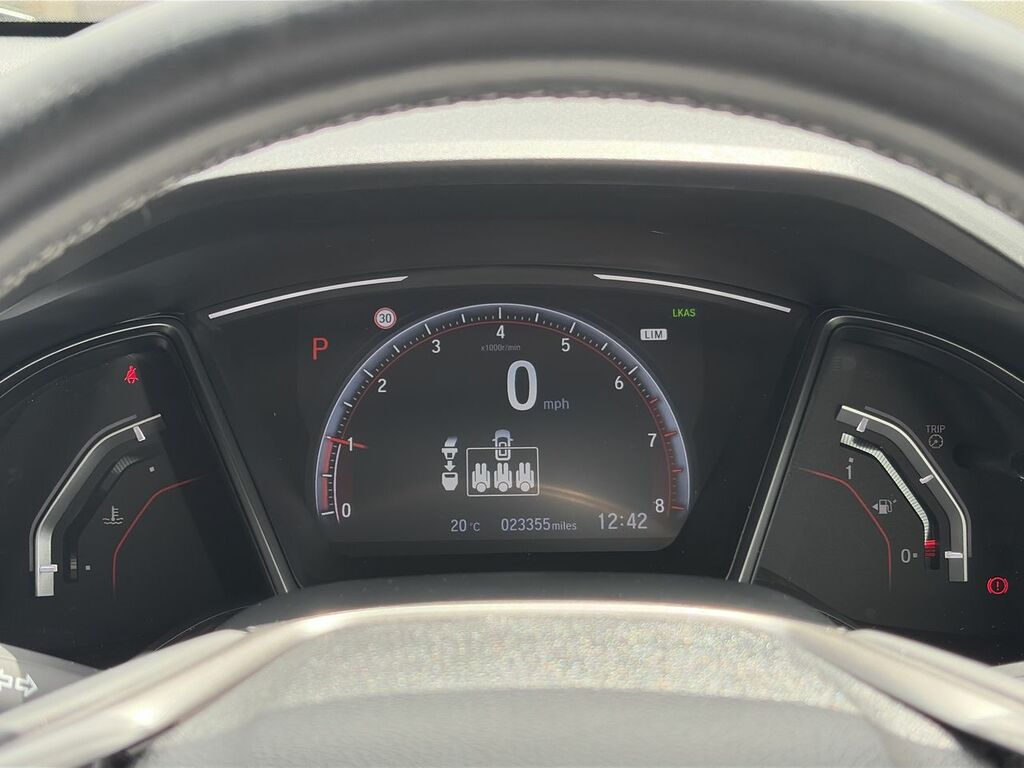 Honda Civic 1.5 Vtec Turbo Sport Hatchback Cvt Euro White #4