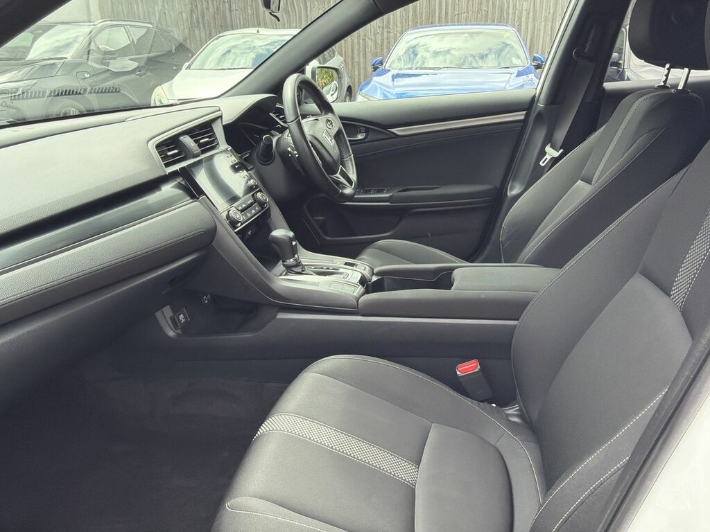 Honda Civic 1.5 Vtec Turbo Sport Hatchback Cvt Euro White #2