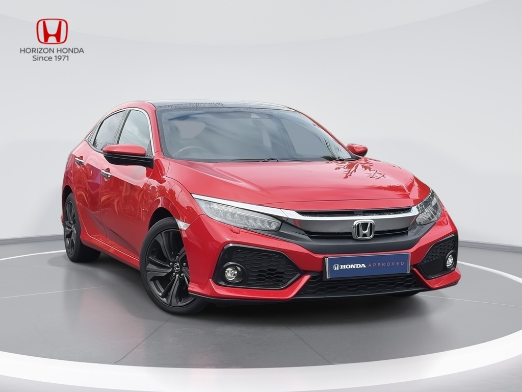 Honda Civic 1.5 Vtec Turbo Gpf Prestige Hatchback C Red