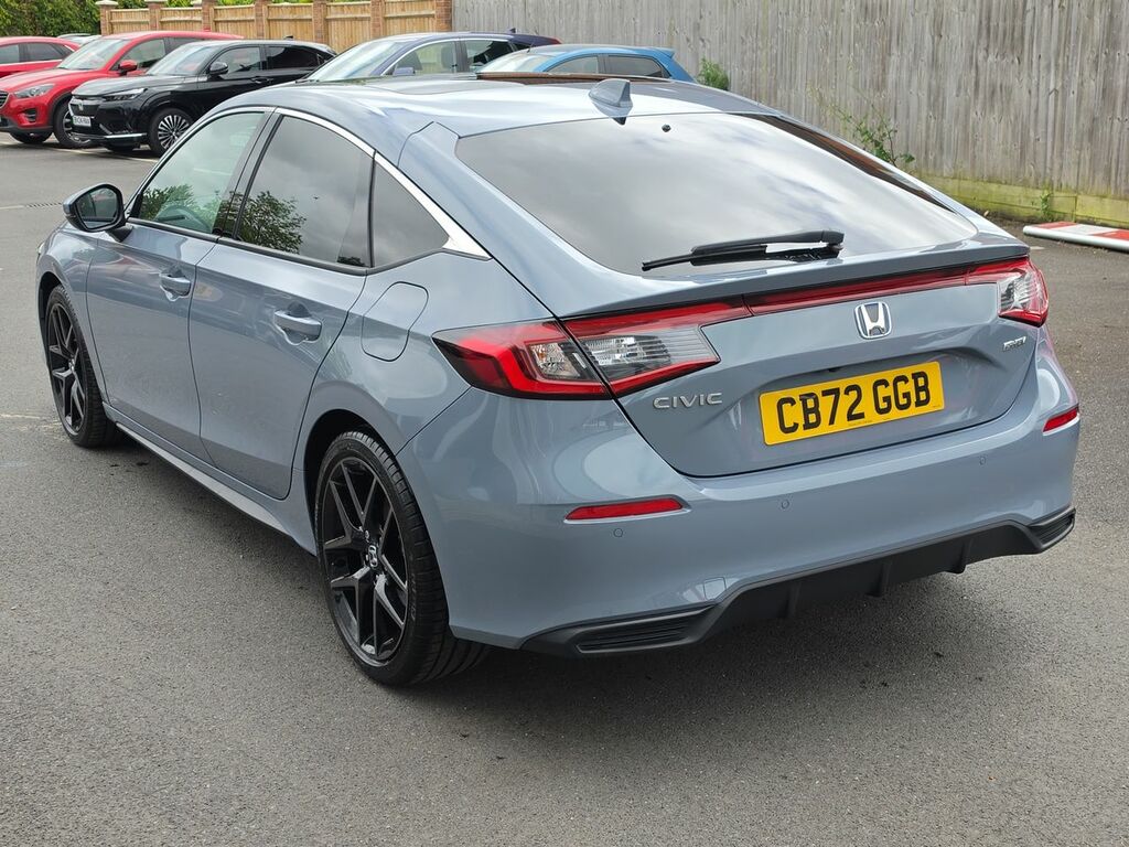 Honda Civic 2.0 H I-mmd Advance Hatchback Hybrid Ec Grey #5