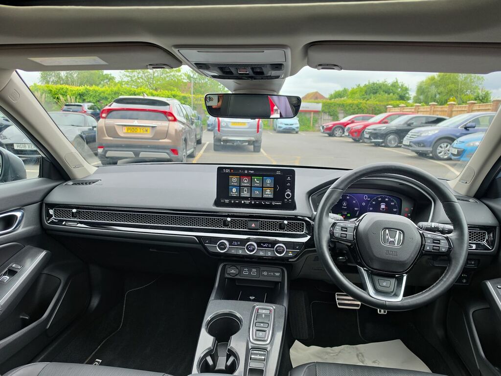 Honda Civic 2.0 H I-mmd Advance Hatchback Hybrid Ec Grey #6