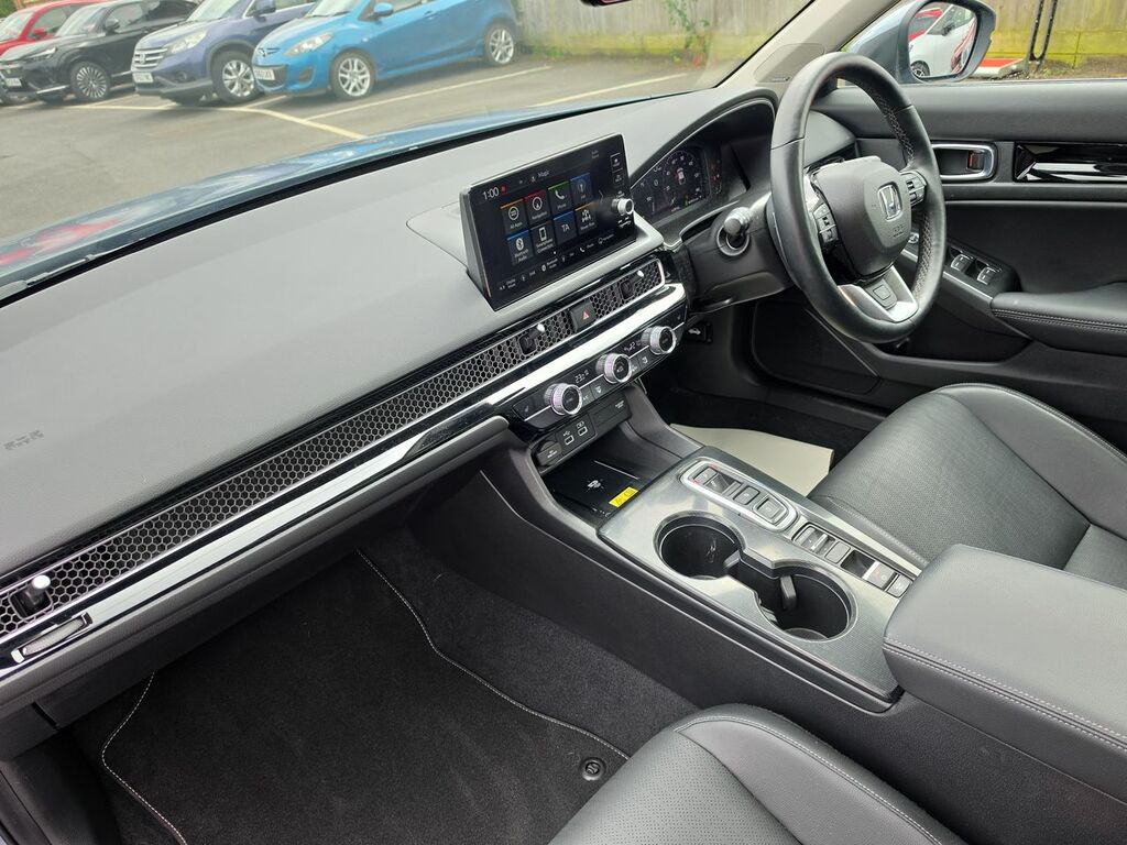 Honda Civic 2.0 H I-mmd Advance Hatchback Hybrid Ec Grey #4