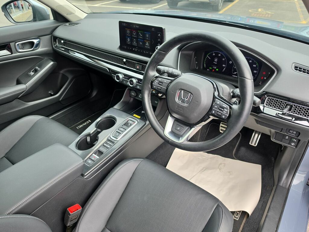 Honda Civic 2.0 H I-mmd Advance Hatchback Hybrid Ec Grey #2