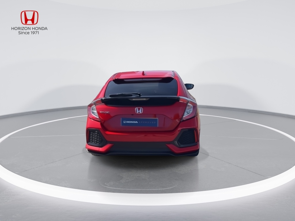 Honda Civic 1.0 Vtec Turbo Ex Hatchback Euro Red #4