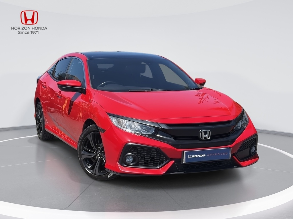 Honda Civic 1.0 Vtec Turbo Ex Hatchback Euro Red