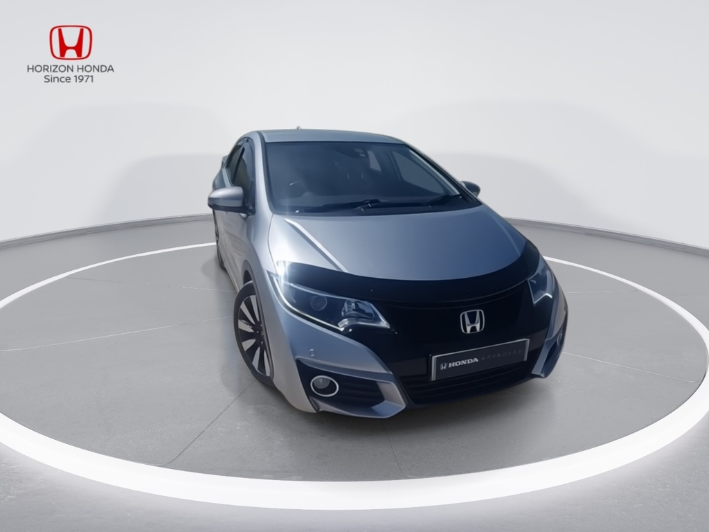 Honda Civic 1.8 I-vtec Se Plus Navi Hatchback Aut Silver #2
