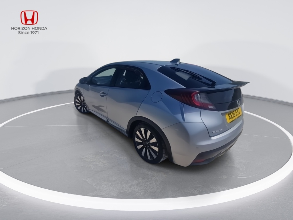 Honda Civic 1.8 I-vtec Se Plus Navi Hatchback Aut Silver #6