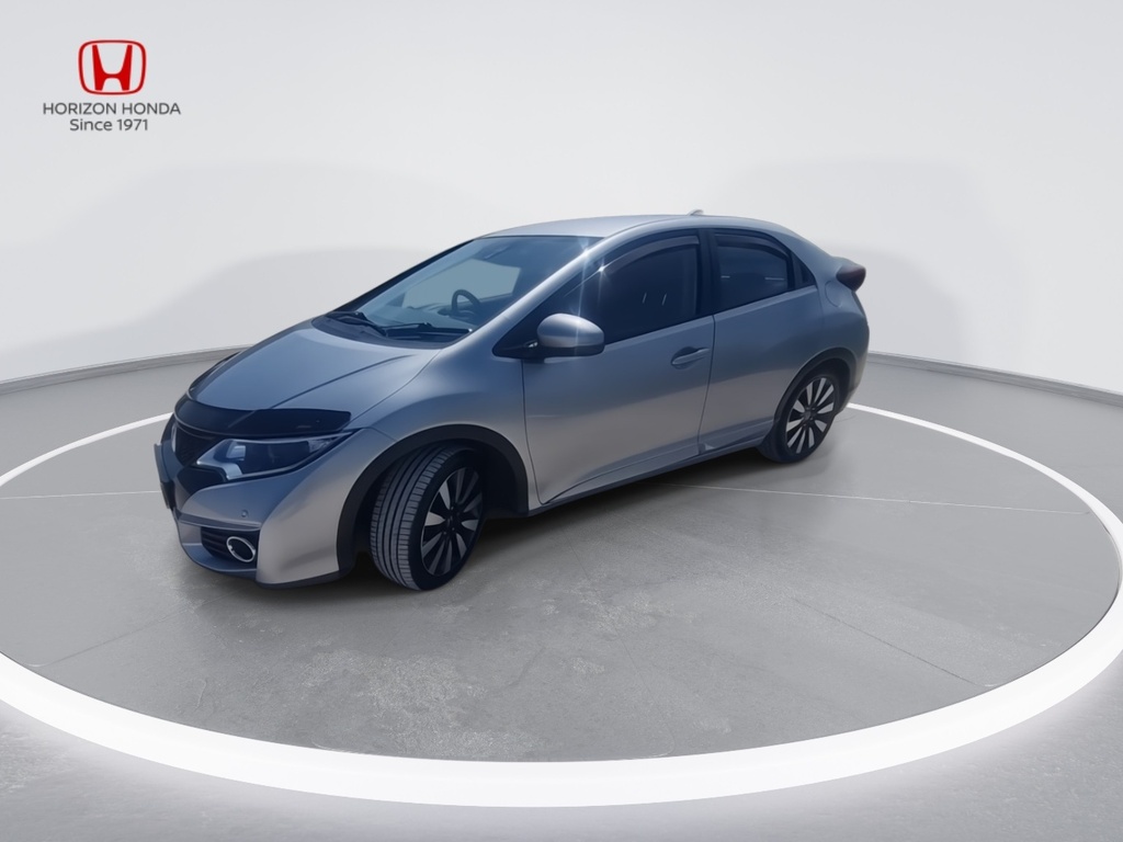 Honda Civic 1.8 I-vtec Se Plus Navi Hatchback Aut Silver #4