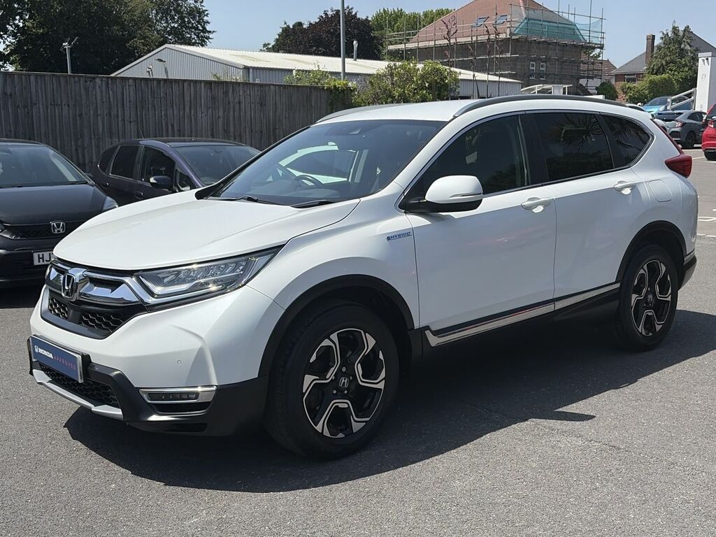 Honda Cr-V 2.0 H I-mmd Sr Suv Hybrid Ecvt 4Wd Euro White #3