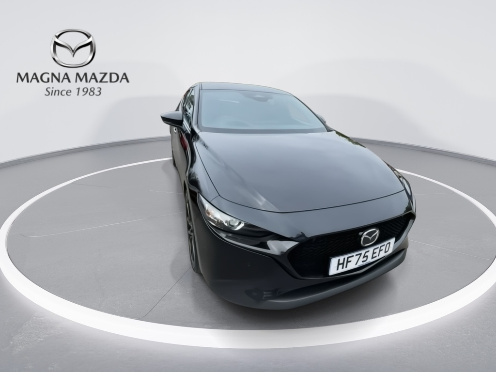 Mazda 3 2.5 E-skyactiv-g Mhev Homura Hatchback HF75EFO Black #2