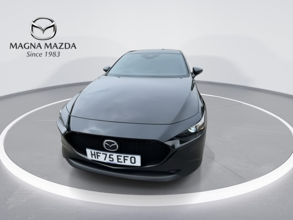 Mazda 3 2.5 E-skyactiv-g Mhev Homura Hatchback HF75EFO Black #3