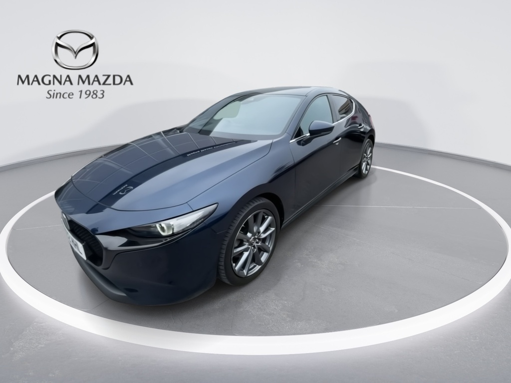 Mazda 3 2.0 E-skyactiv-g Mhev Sport Lux Hatchback Petr Blue #4