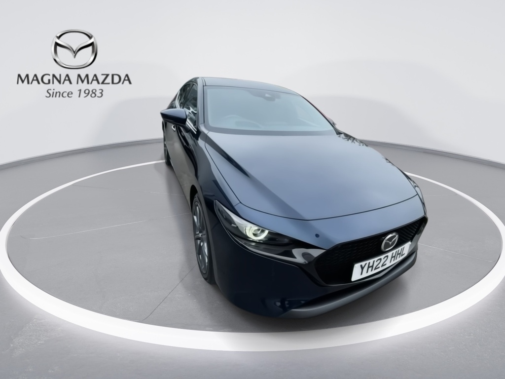 Mazda 3 2.0 E-skyactiv-g Mhev Sport Lux Hatchback Petr Blue #2