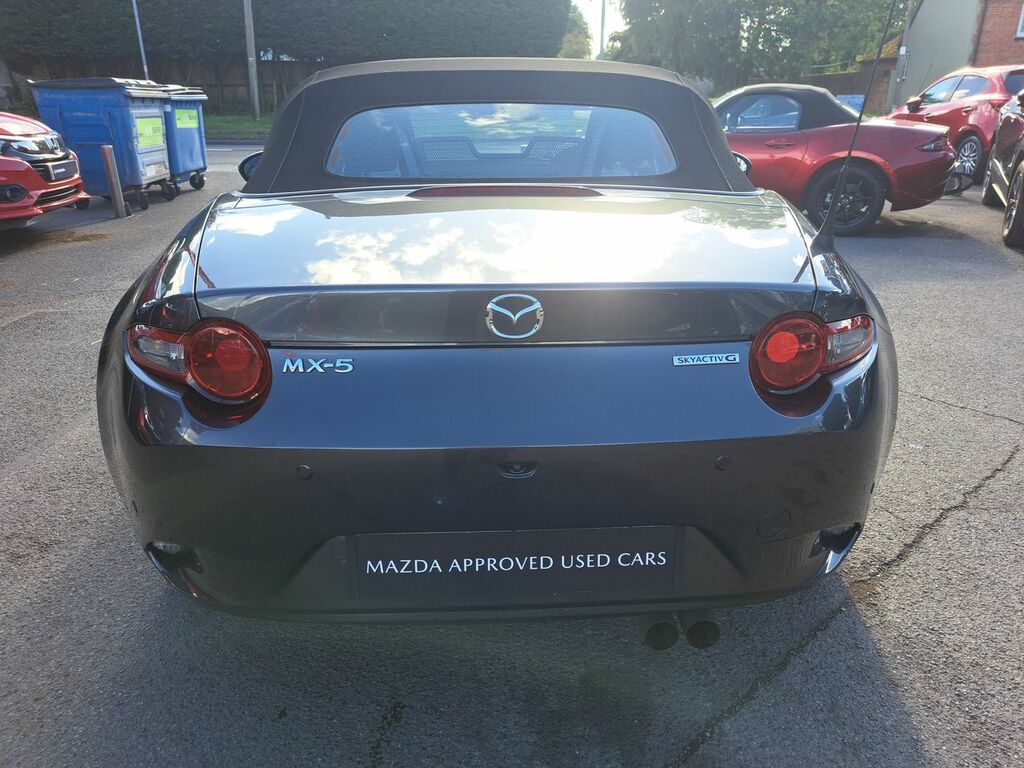 Mazda MX-5 2.0 Skyactiv-g Sport Tech Convertible M BK21KZP Grey #4