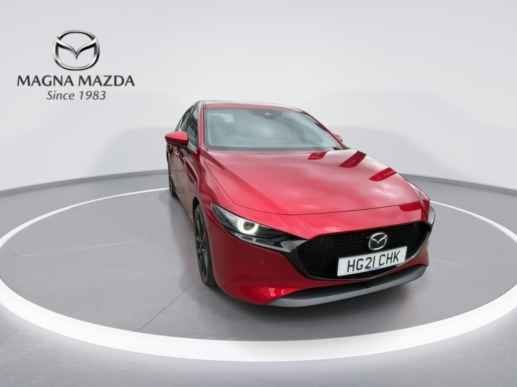 Mazda 3 2.0 E-skyactiv-x Mhev Sport Lux Hatchback Petr Red #2
