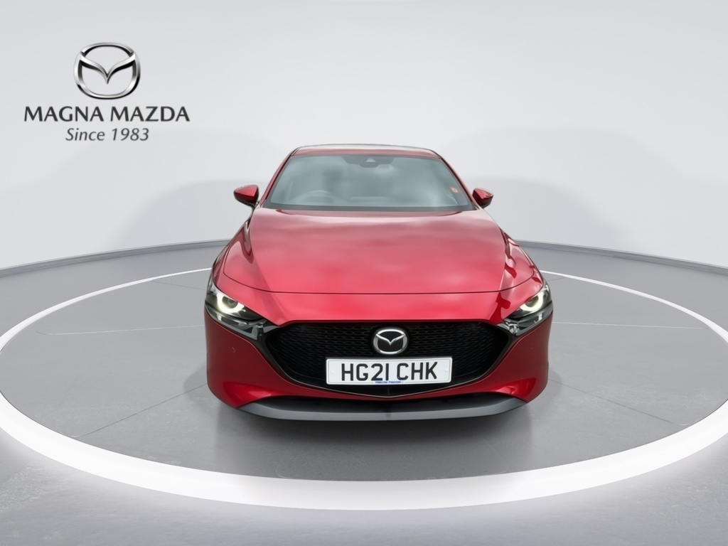 Mazda 3 2.0 E-skyactiv-x Mhev Sport Lux Hatchback Petr Red #3
