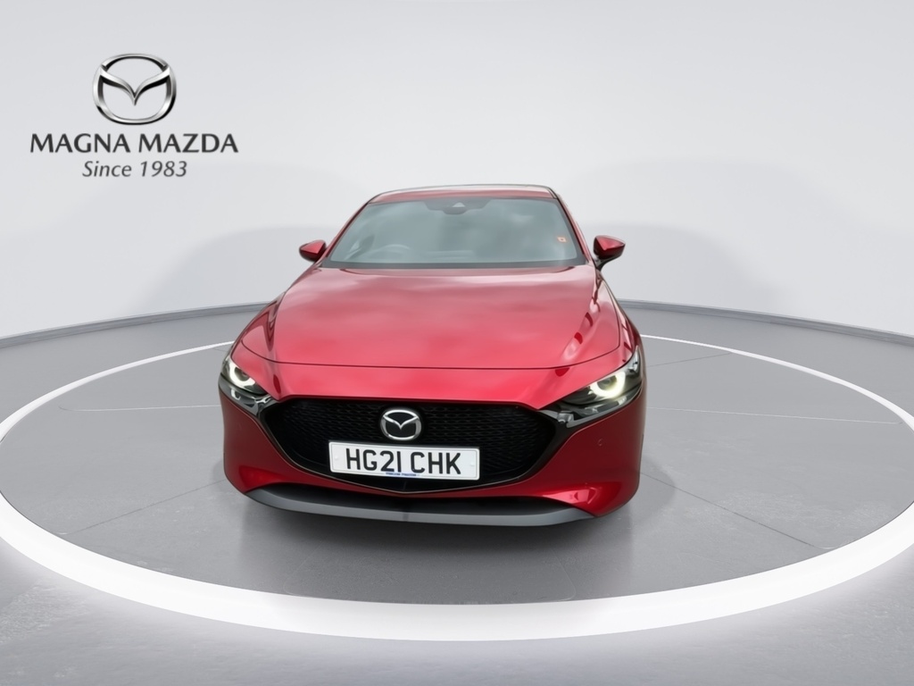 Mazda 3 2.0 E-skyactiv-x Mhev Sport Lux Hatchback Petr Red #4