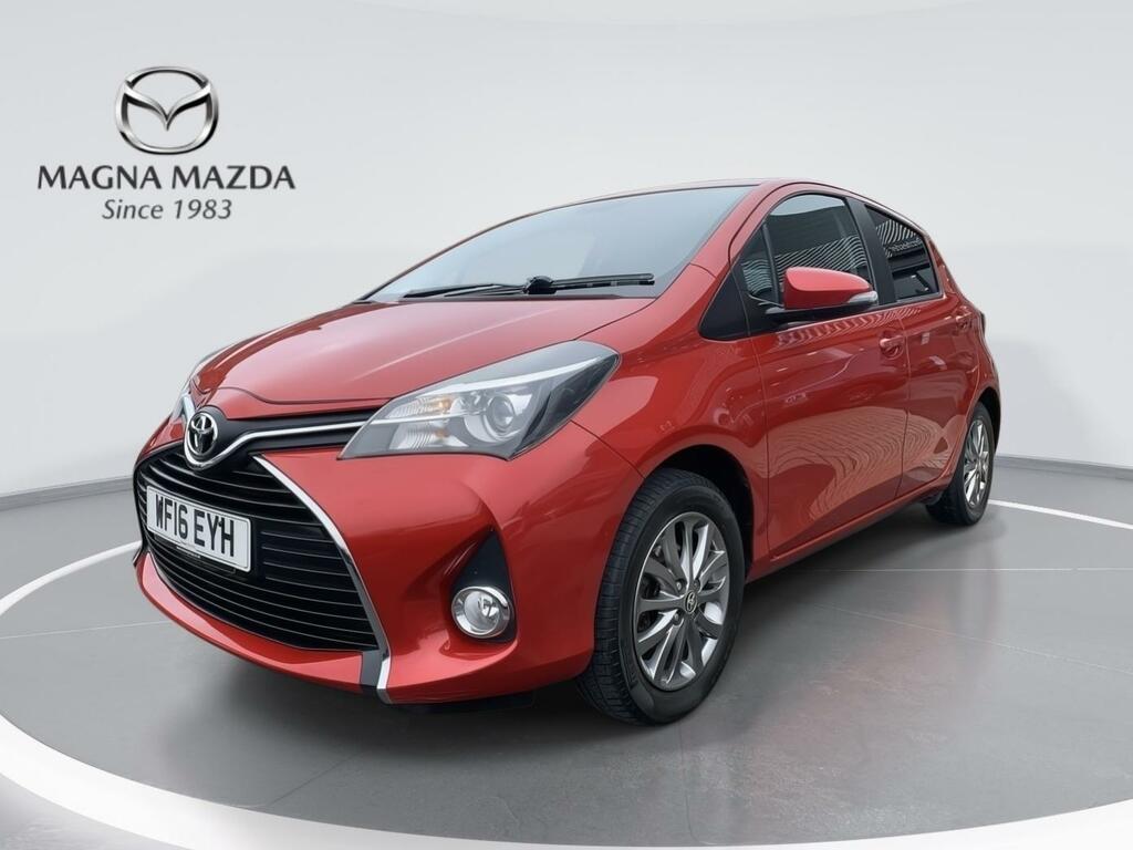 Toyota Yaris 1.33 Dual Vvt-i Icon Hatchback E WF16EYH Red