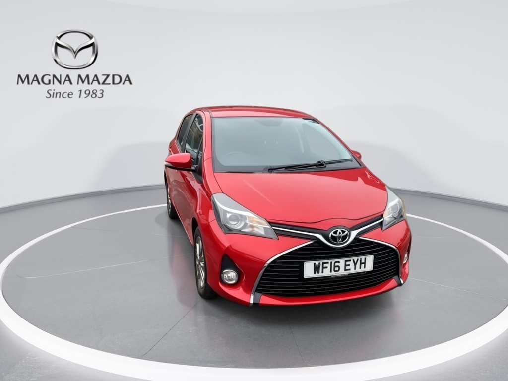 Toyota Yaris 1.33 Dual Vvt-i Icon Hatchback E WF16EYH Red #3