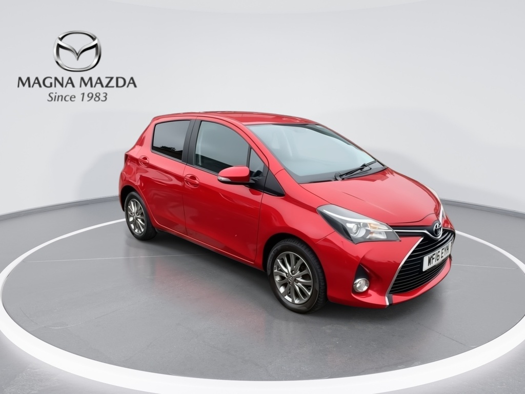 Toyota Yaris 1.33 Dual Vvt-i Icon Hatchback E WF16EYH Red #2