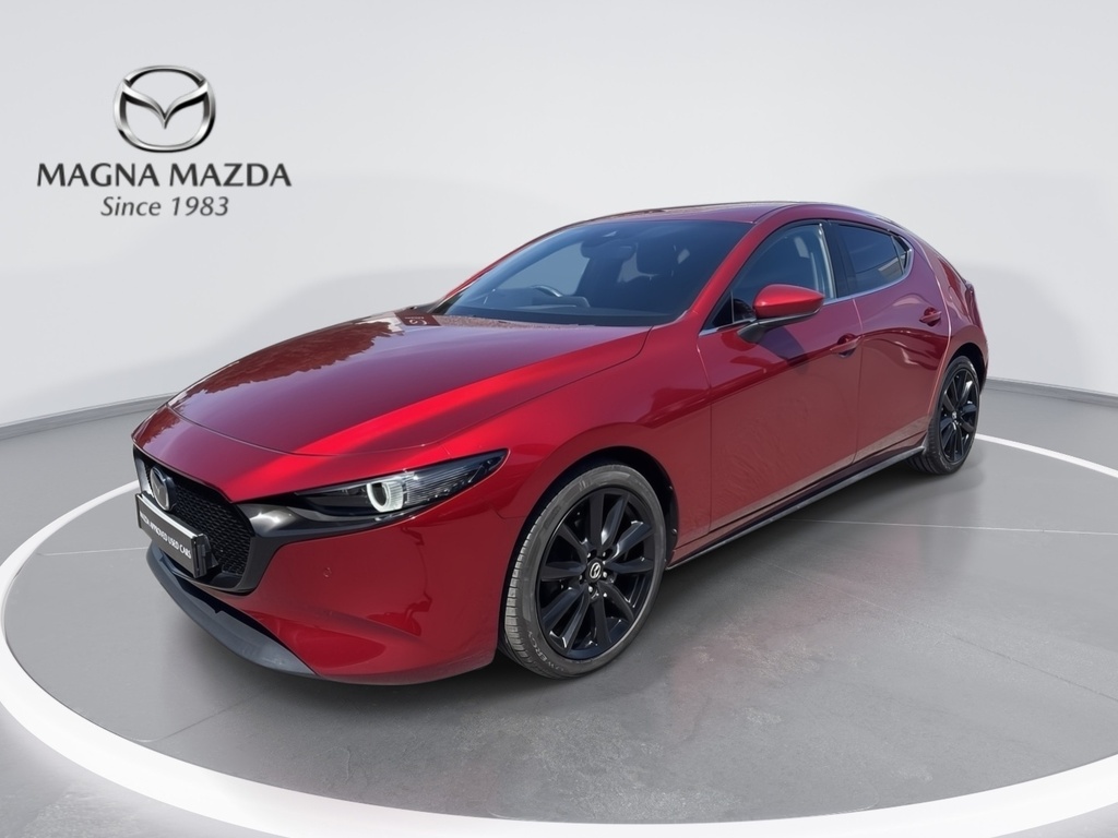 Mazda 3 2.0 Skyactiv-x Mhev Sport Lux Hatchback Red