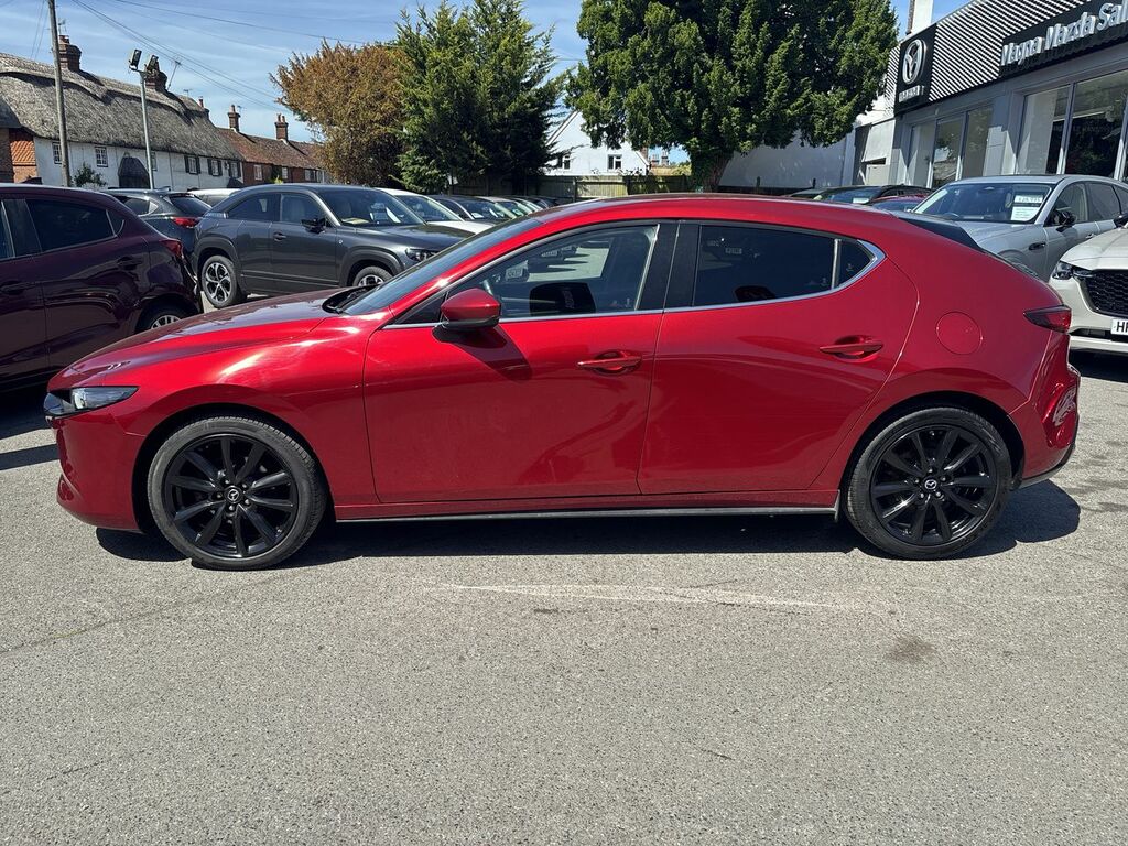 Mazda 3 2.0 Skyactiv-x Mhev Sport Lux Hatchback Red #6