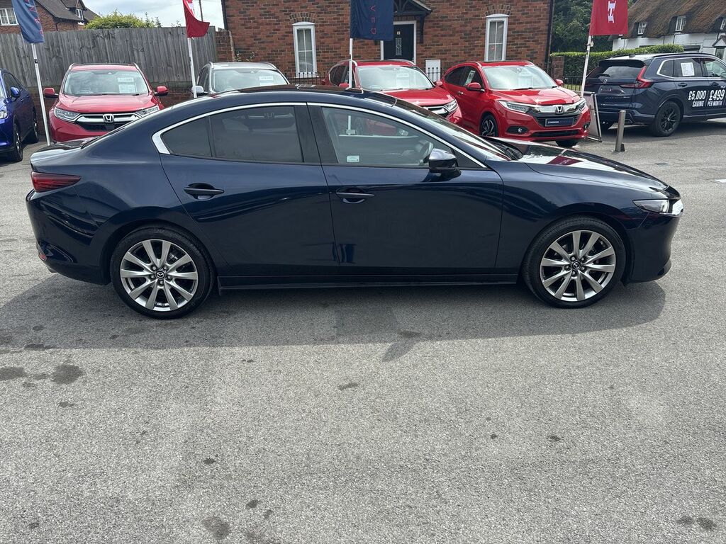 Mazda 3 2.0 E-skyactiv-x Mhev Exclusive-line Saloon Pe Blue #2