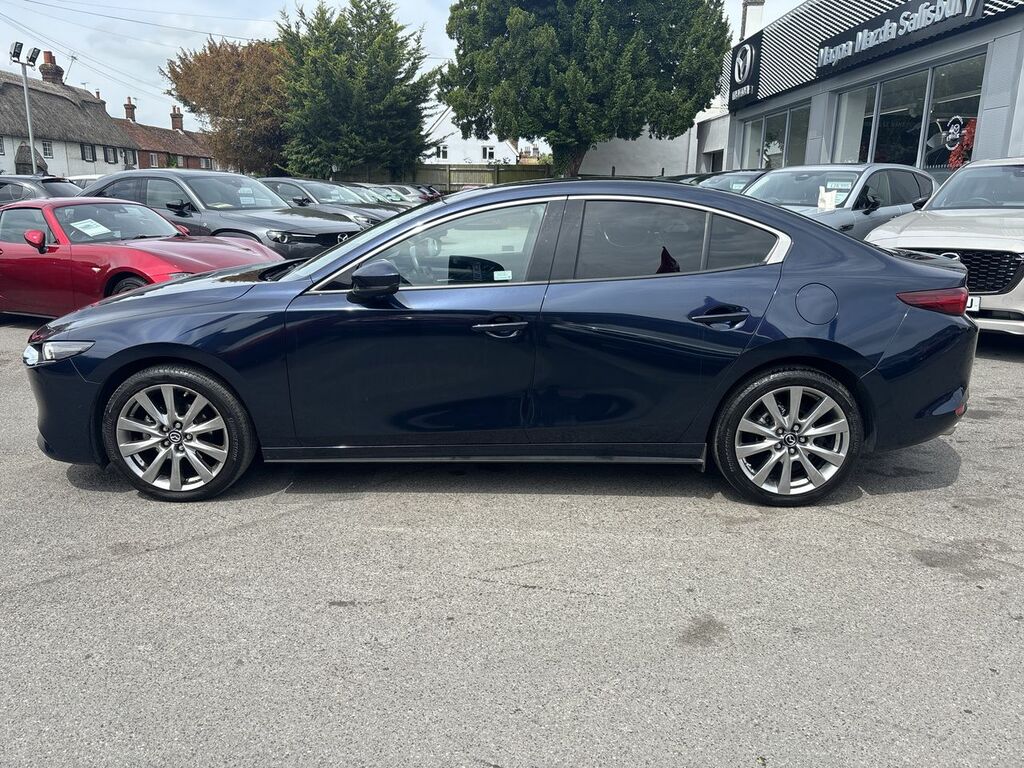 Mazda 3 2.0 E-skyactiv-x Mhev Exclusive-line Saloon Pe Blue #6
