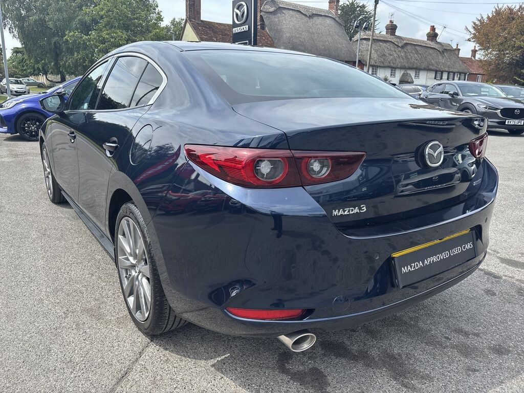 Mazda 3 2.0 E-skyactiv-x Mhev Exclusive-line Saloon Pe Blue #5