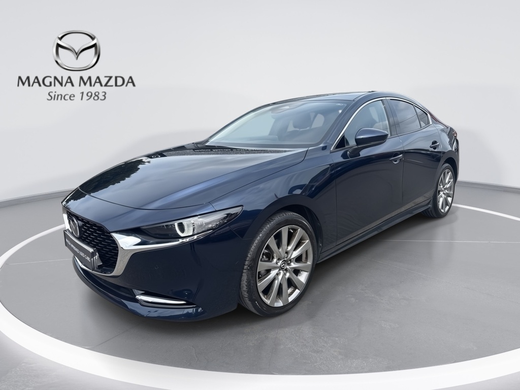Mazda 3 2.0 E-skyactiv-x Mhev Exclusive-line Saloon Pe Blue
