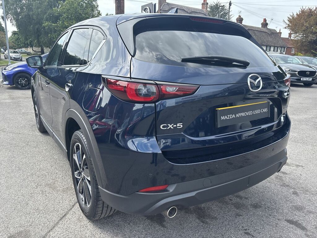 Mazda CX-5 2.0 E-skyactiv G Mhev Exclusive-line Suv Petro Blue #5
