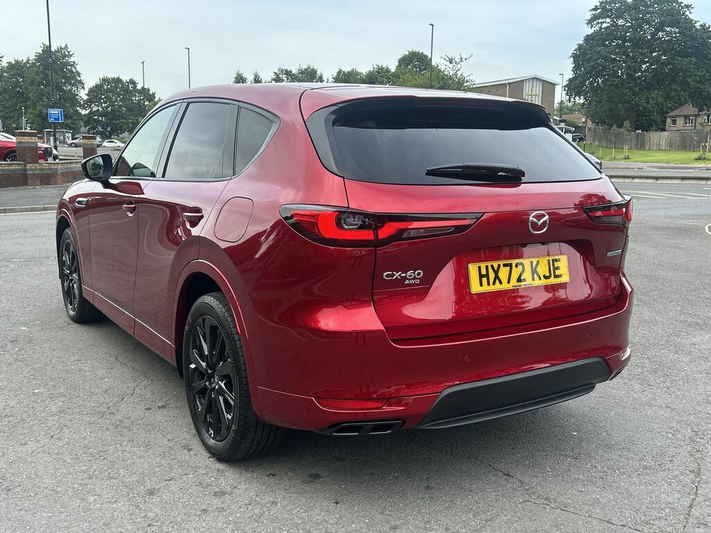 Mazda CX-60 2.5 E-skyactiv 17.8Kwh Homura Suv Plug- Red #3