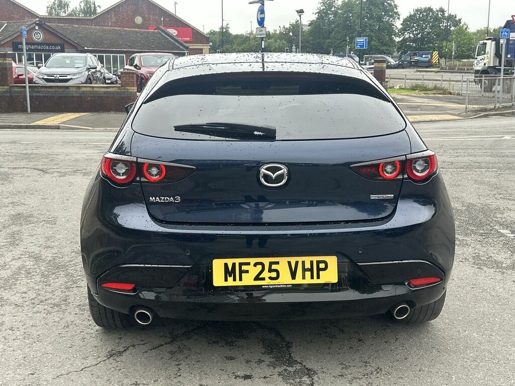Mazda 3 2.5 E-skyactiv-g Mhev Exclusive-line Hatchback Silver #5