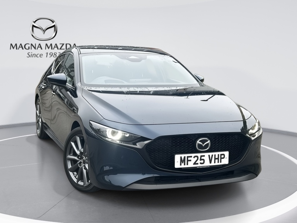 Mazda 3 2.5 E-skyactiv-g Mhev Exclusive-line Hatchback Silver