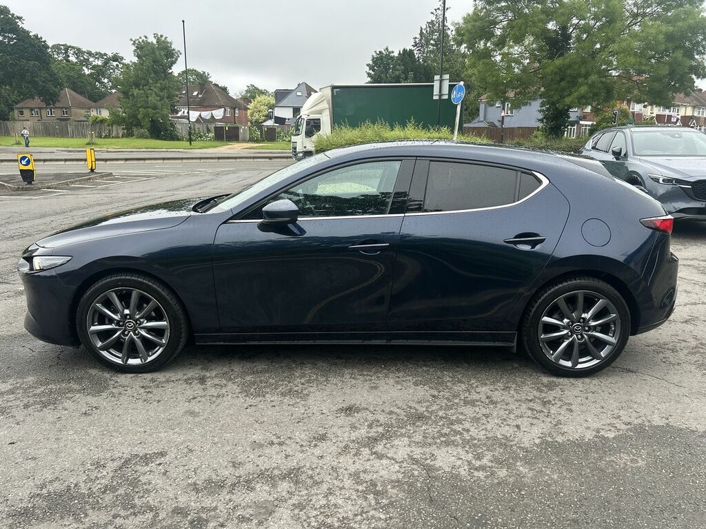 Mazda 3 2.5 E-skyactiv-g Mhev Exclusive-line Hatchback Silver #3