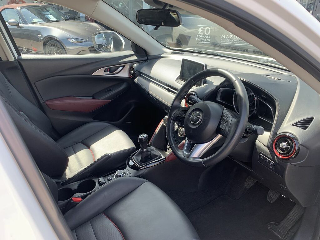 Mazda CX-3 2.0 Skyactiv-g Sport Nav Suv Eur White #3