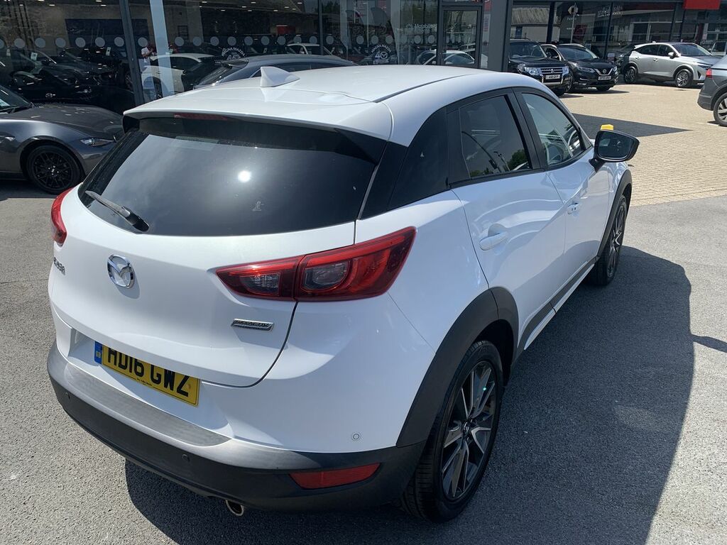 Mazda CX-3 2.0 Skyactiv-g Sport Nav Suv Eur White #2