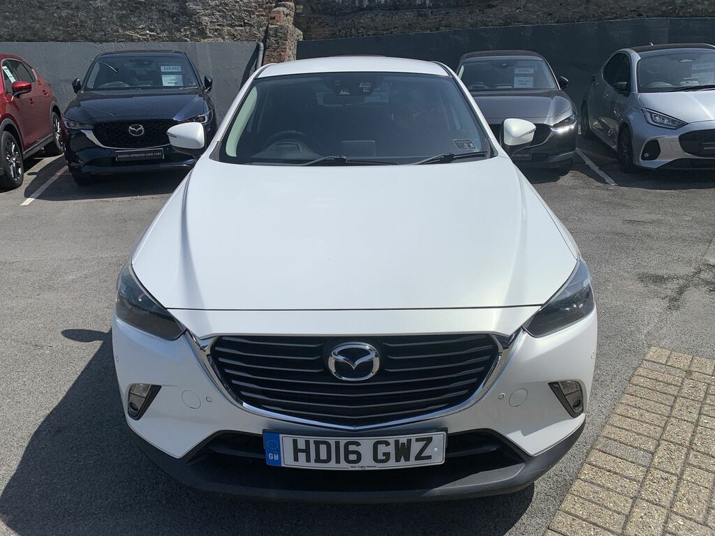 Mazda CX-3 2.0 Skyactiv-g Sport Nav Suv Eur White #4