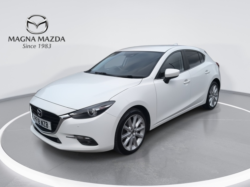 Mazda 3 2.0 Skyactiv-g Sport Nav Hatchback Manu White
