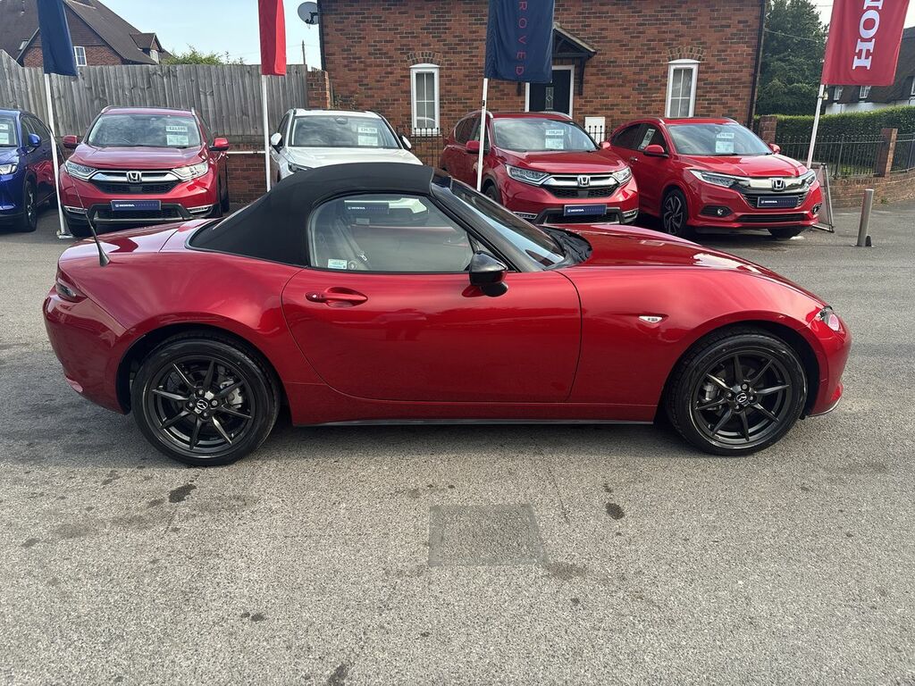 Mazda MX-5 Convertible 2.0 Skyactiv-g Sport Recaro Euro 6 Silver #11