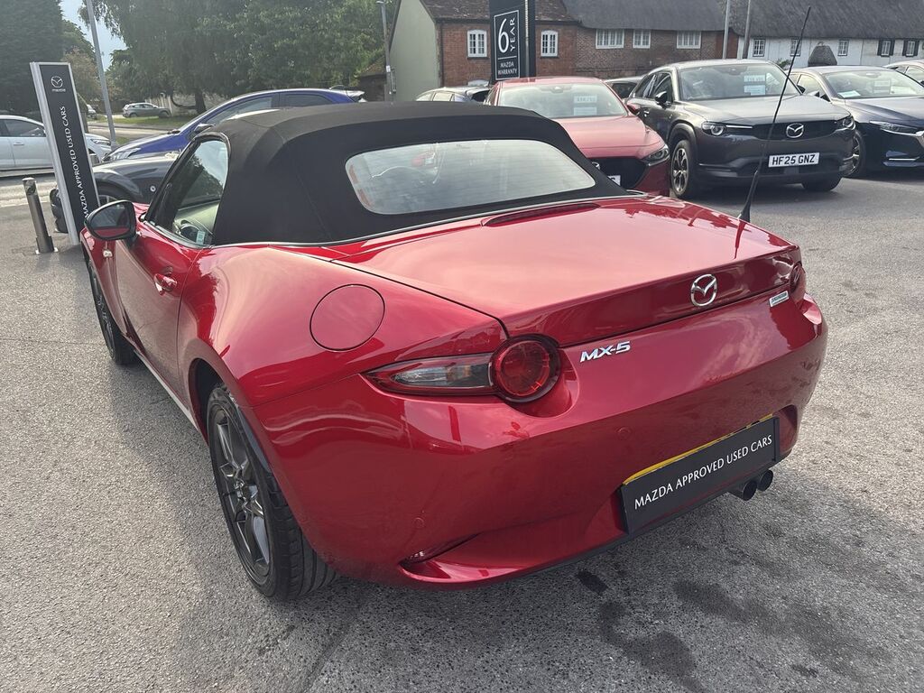 Mazda MX-5 Convertible 2.0 Skyactiv-g Sport Recaro Euro 6 Silver #14