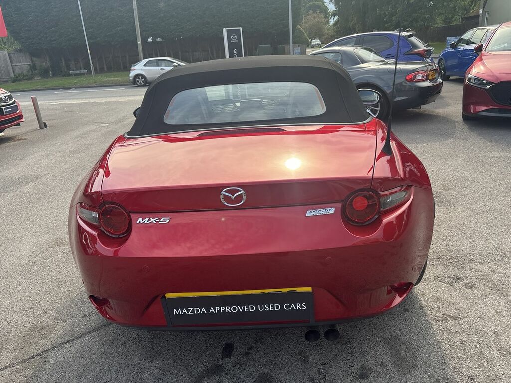 Mazda MX-5 Convertible 2.0 Skyactiv-g Sport Recaro Euro 6 Silver #13