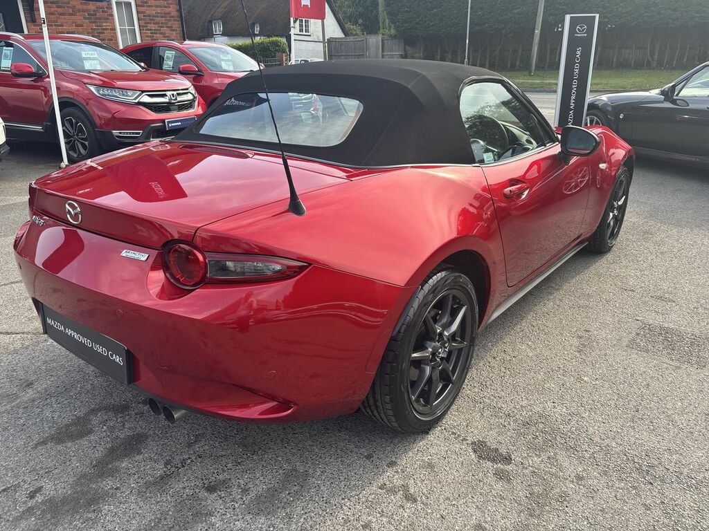 Mazda MX-5 Convertible 2.0 Skyactiv-g Sport Recaro Euro 6 Silver #12
