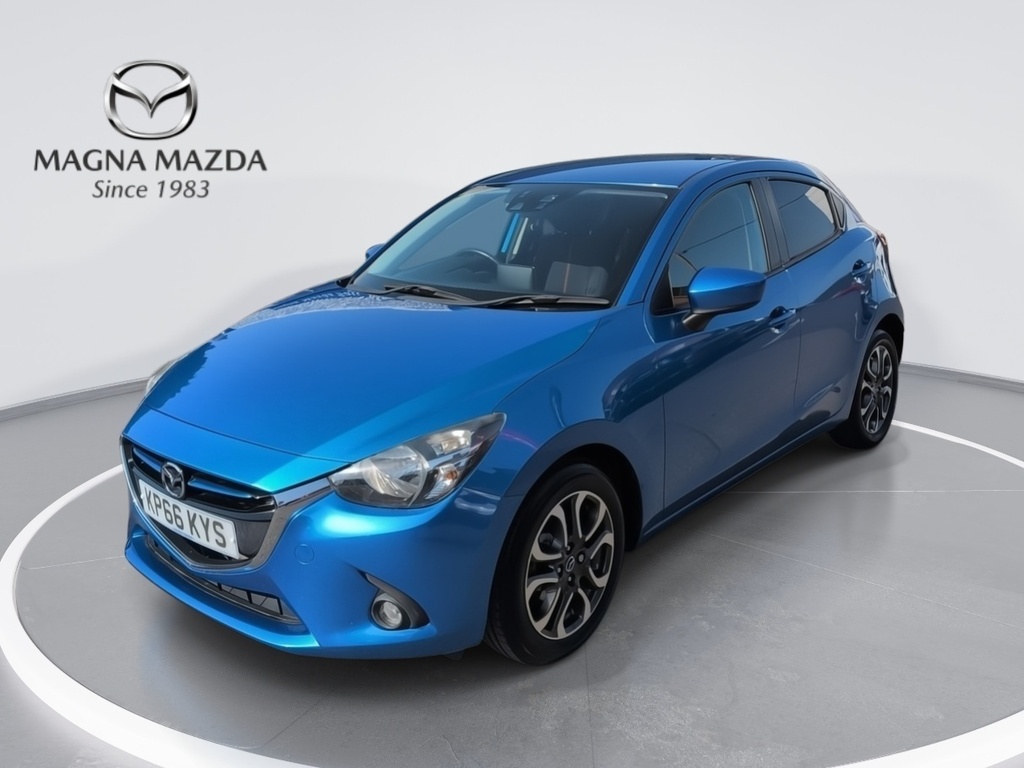 Mazda 2 1.5 Skyactiv-g Sport Nav Hatchback Manu Blue