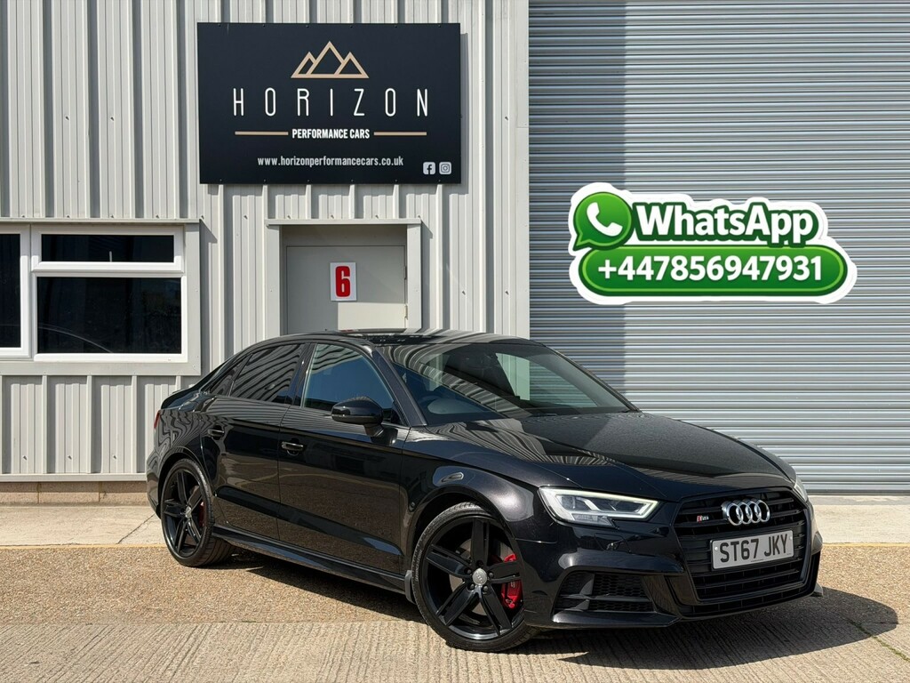 Audi S3 Saloon 2.0 Tfsi Black Edition 201767 Black