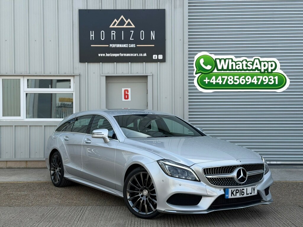 Mercedes-Benz CLS Estate 3.0 Cls350d V6 Amg Line Shooting Brake G-tr Silver